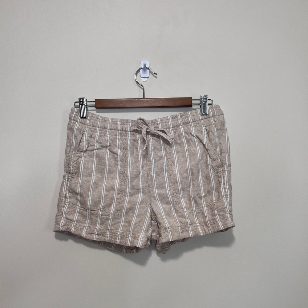 Reitmans linen striped shorts